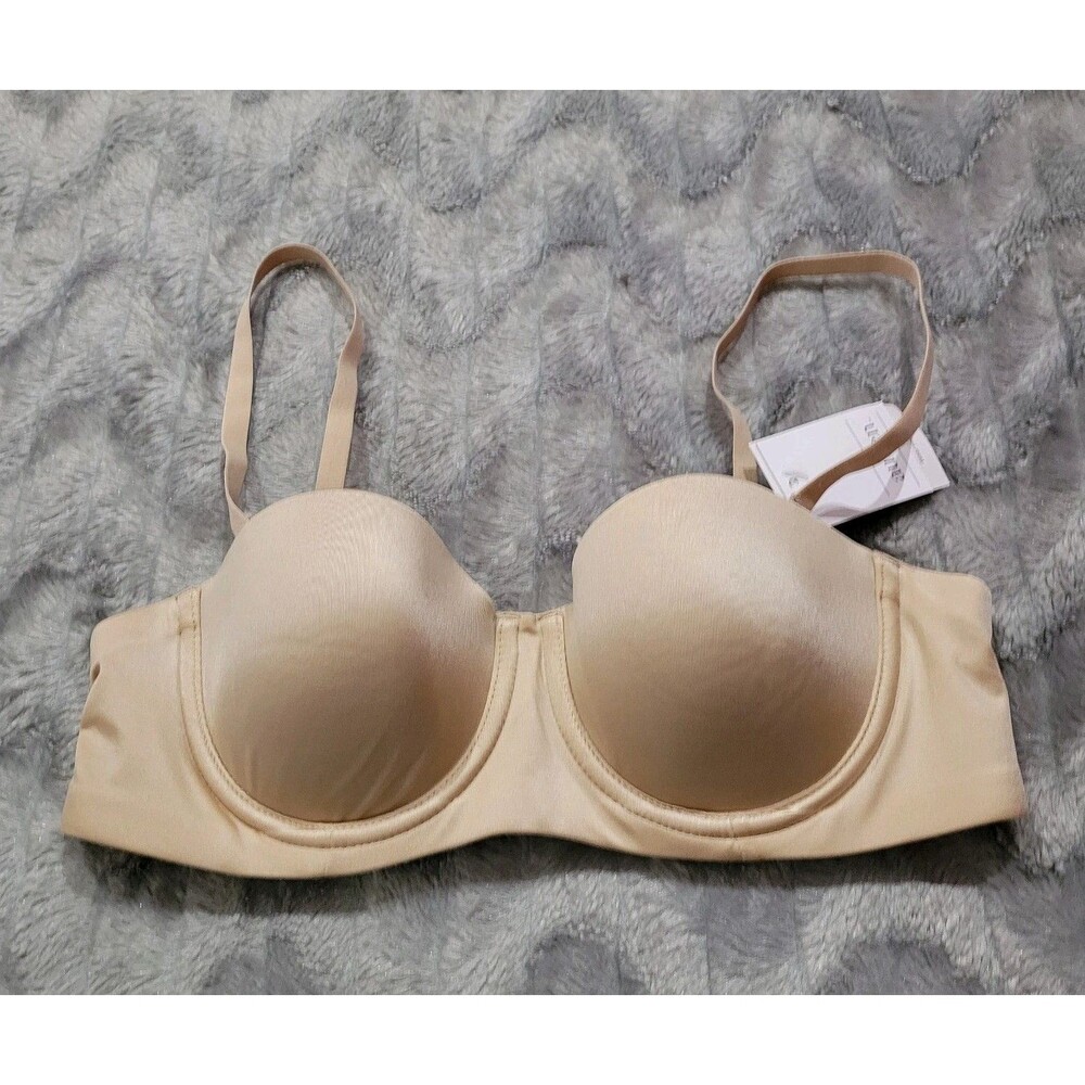 Auden 34A Tan Convertible Bra Padded With Underwire NWT